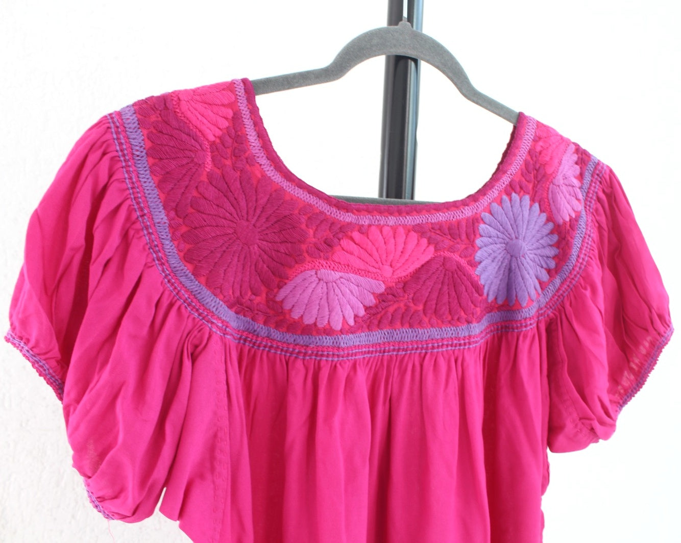 Blusa Aguacatenango Rosa Mex Lila