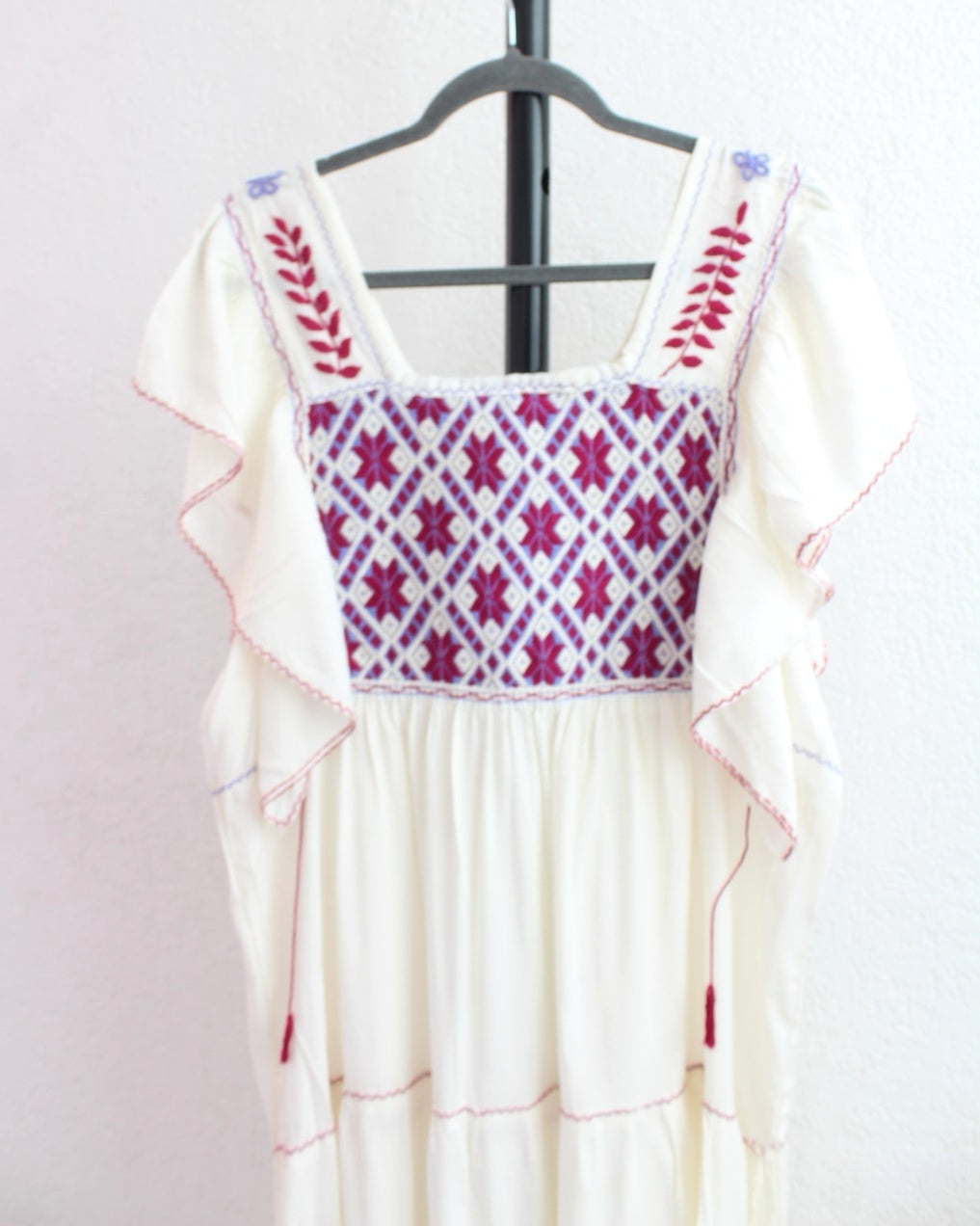 Vestido Josefina Perla Rosa Lila Unitalla