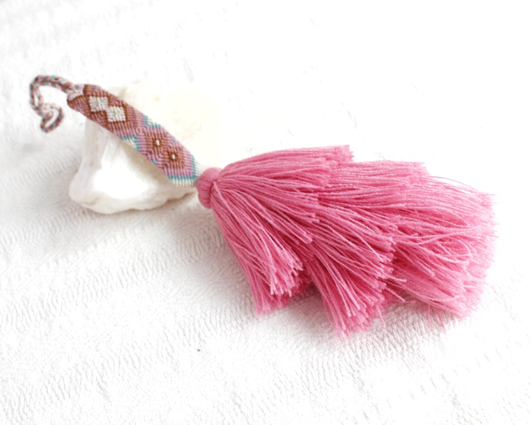 Campanitas con pulsera Rosa Palo Menta Café