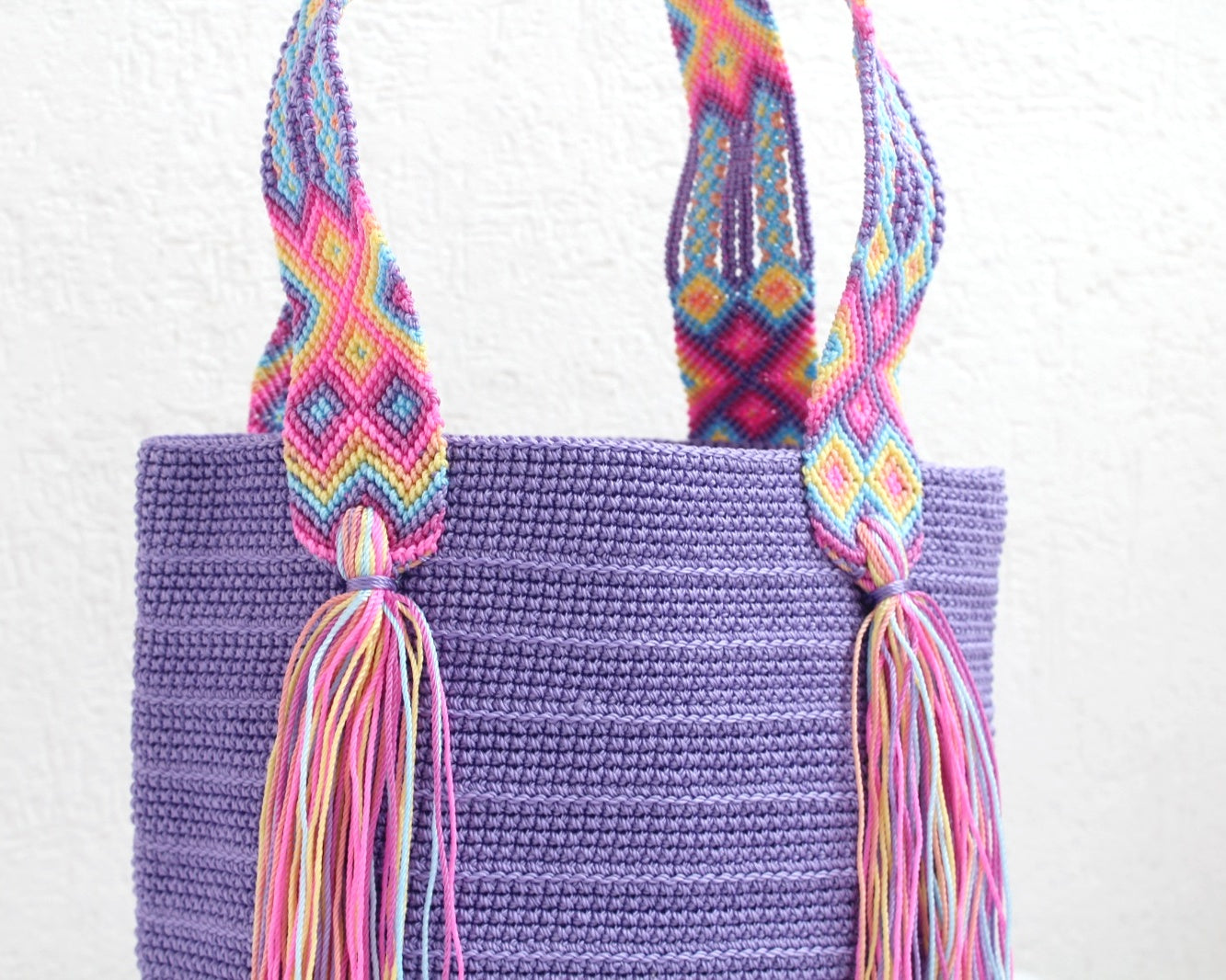 Bolso de mano Lila Colores Pastel