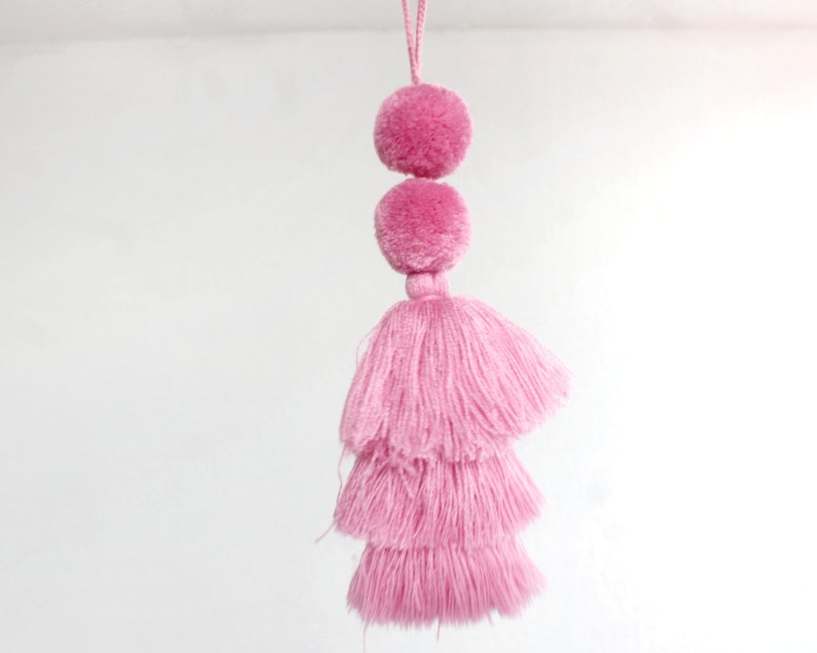 Pompones 2 Rosa