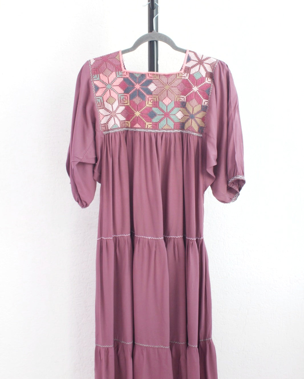 Vestido Maria Flores Malva L / XL