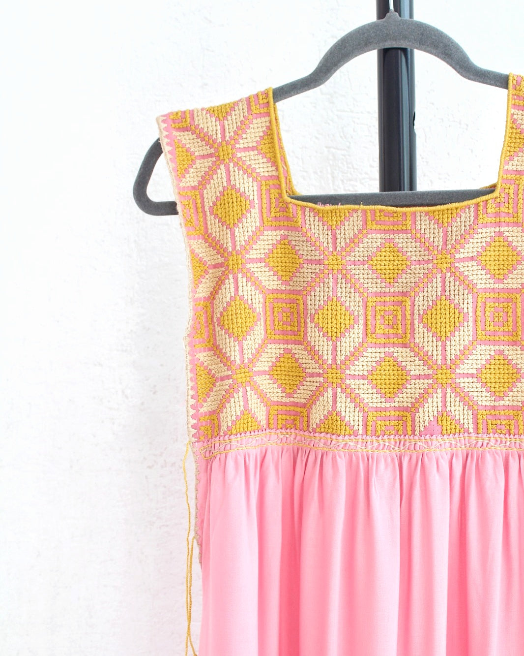 Vestido Teresa Rosa Amarillo Unitalla