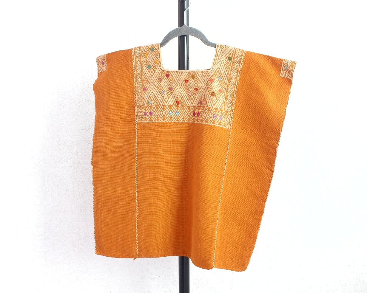 Blusa Huipil Pejel Amarillo