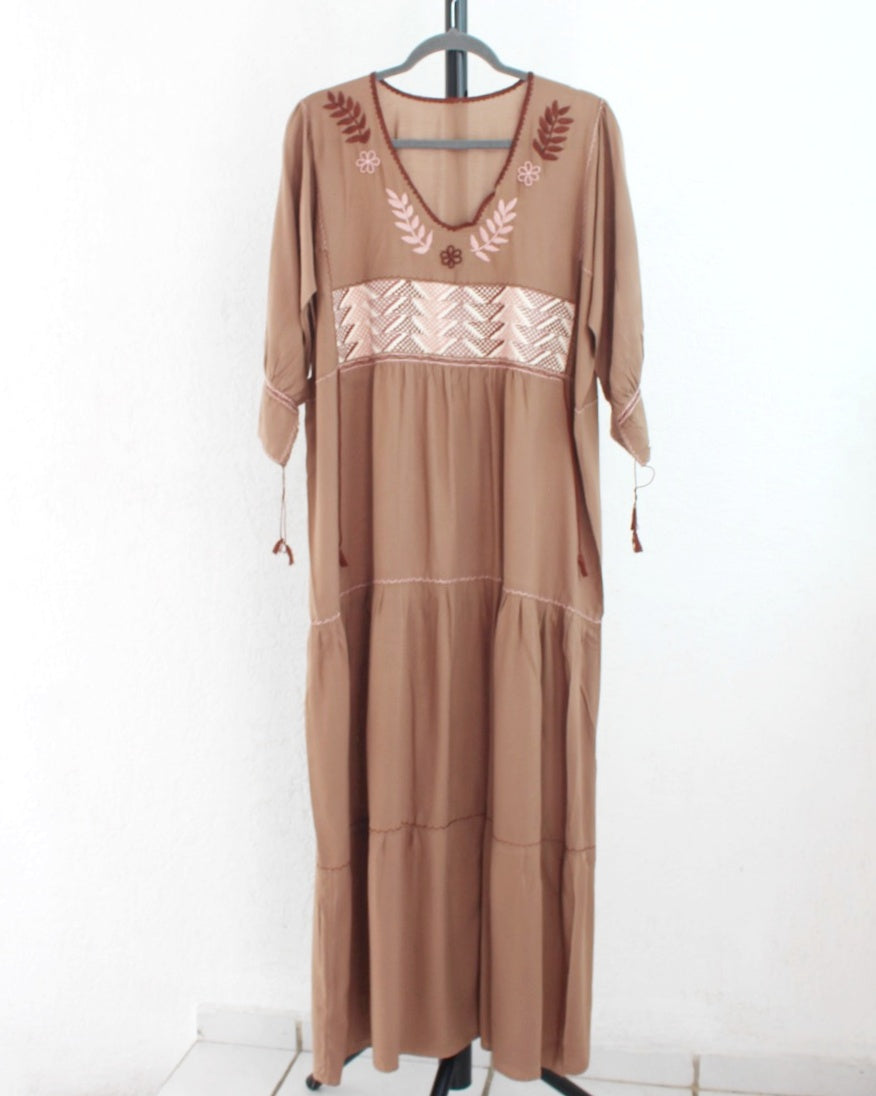 Vestido Abigail Capuchino Unitlla