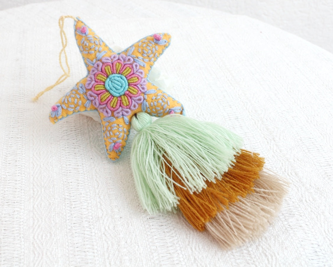 Estrella Rococo Amarillo Lila