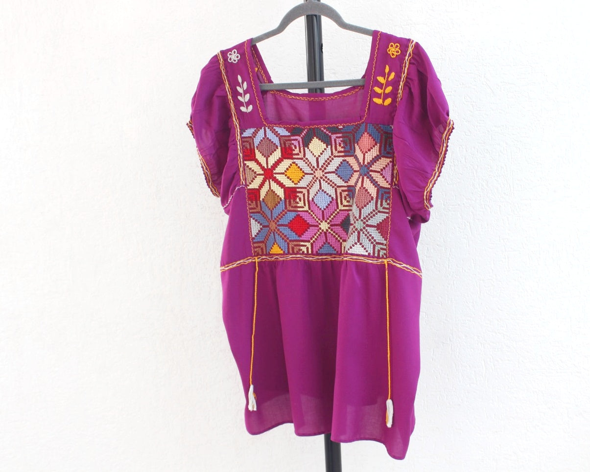 Blusa Maribel Violeta Colores L XL