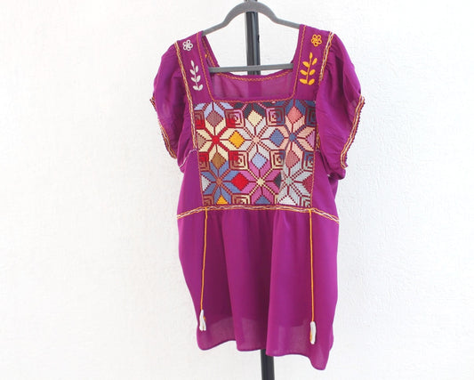 Blusa Maribel Violeta Colores L XL