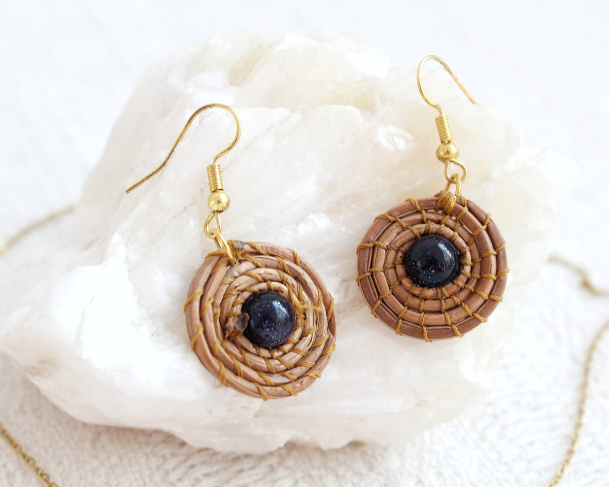 Aretes y Colllar Ocoxa Venturina