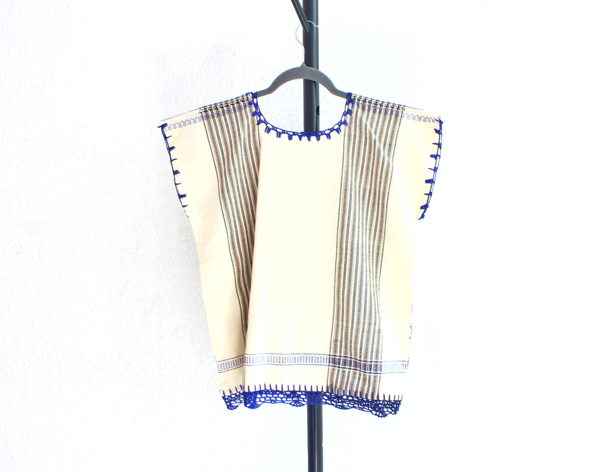 Crop Top Carmen Azul