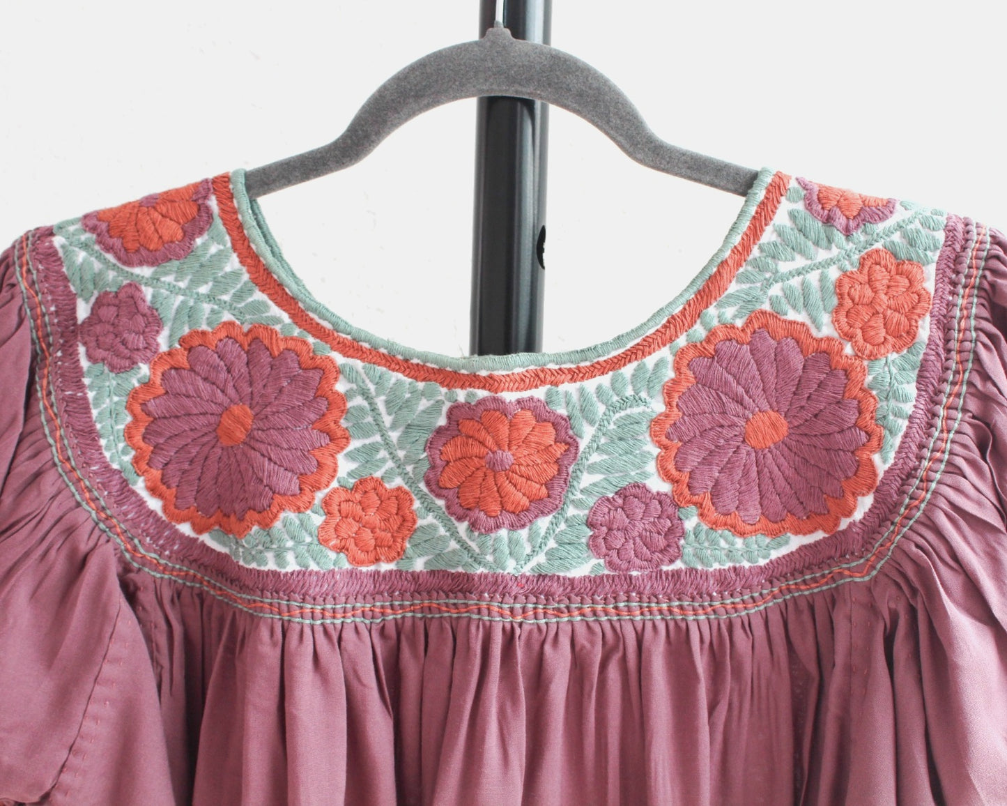 Blusa Aguacatenango Marsala Naranja Menta Unitalla