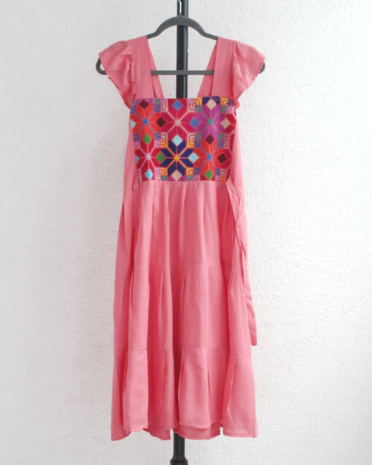 Vestido Anita Corto Coral