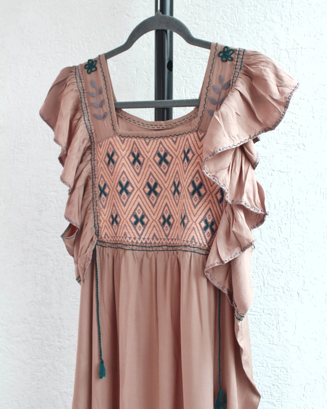 Vestido Josefina Café Claro Unitalla