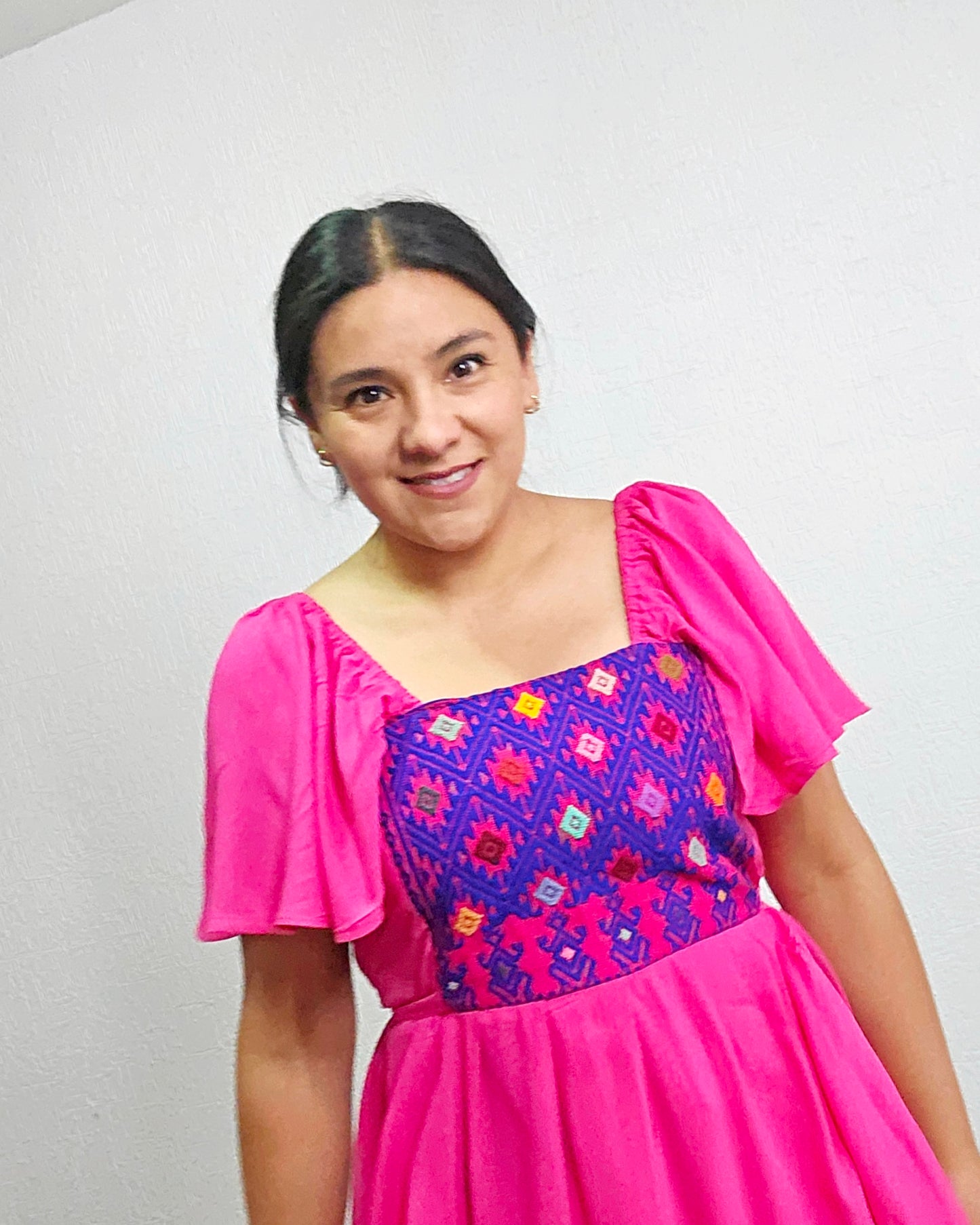 Vestido Anita Corto Rosa Mx