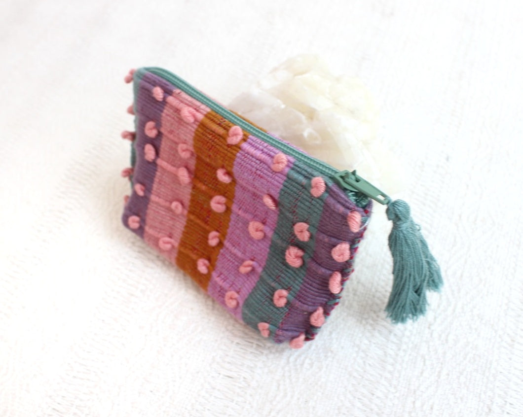 Mini Monedero Nuditos Colores Rosa Menta Naranja