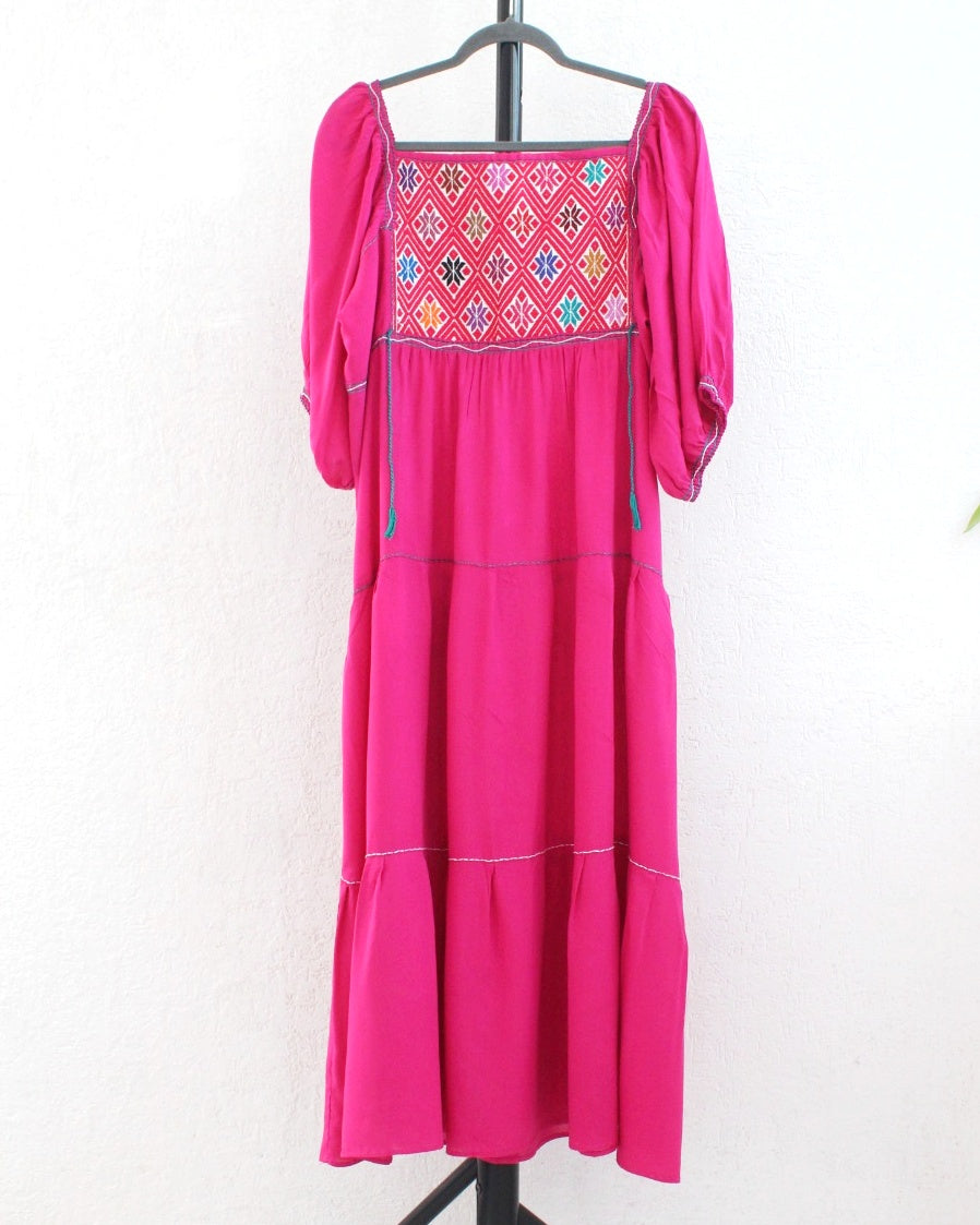 Vestido Gloria * Rosa Mx  Ch  M L