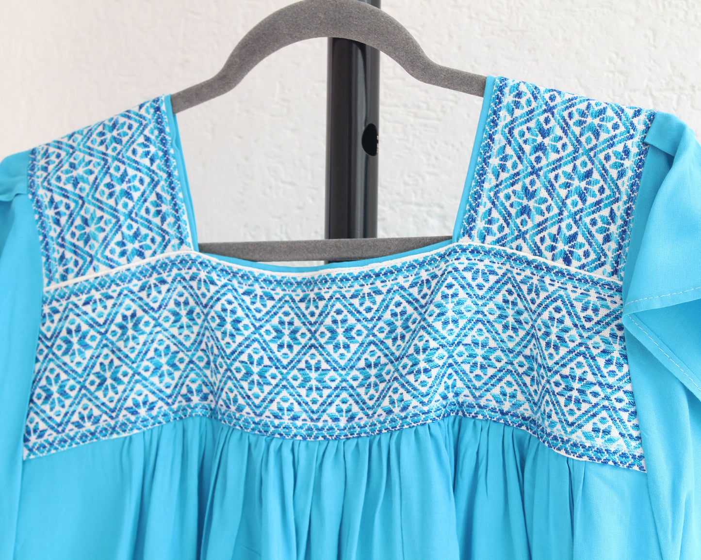 Blusa Tania Azules Flores XL - 2XL