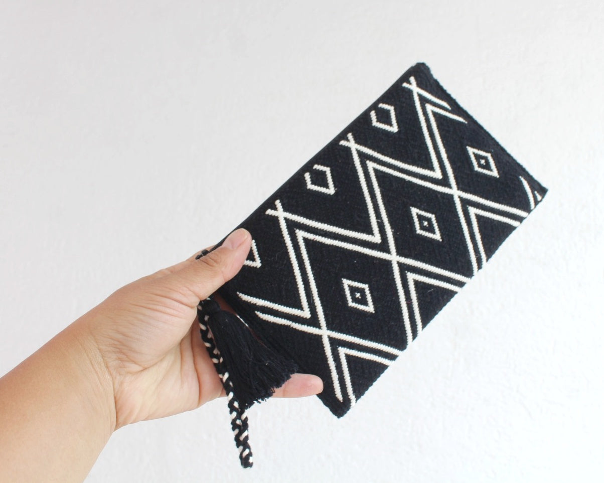Neceser Pejel Negro Blanco