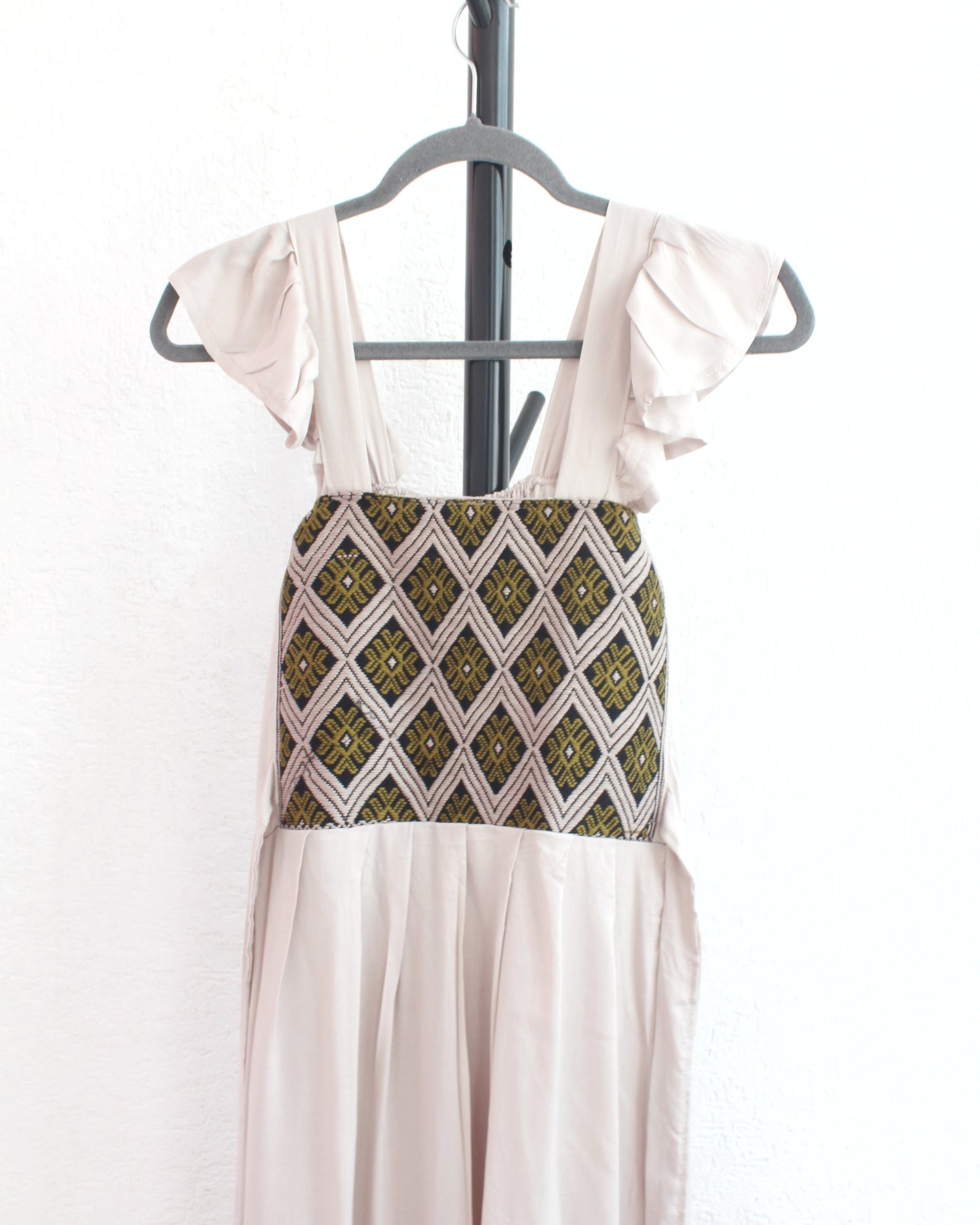 Vestido Anita XL - 2XL Largo Beige