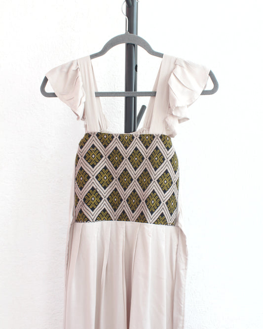 Vestido Anita XL - 2XL Largo Arena Verde