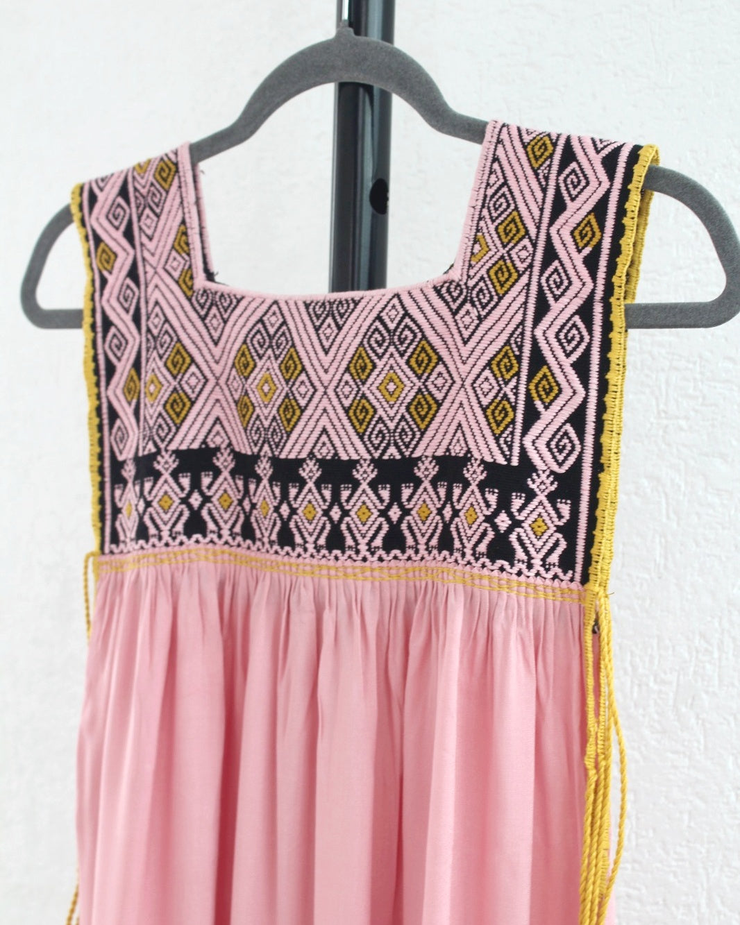 Vestido Teresa Rosa Negro Unitalla