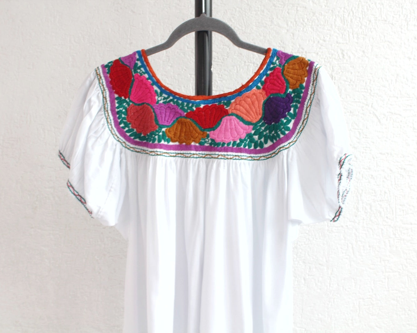 Blusa Aguacatenango Blanco Colores