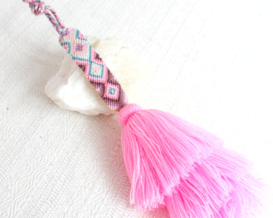 Campanitas con pulsera Rosa Menta