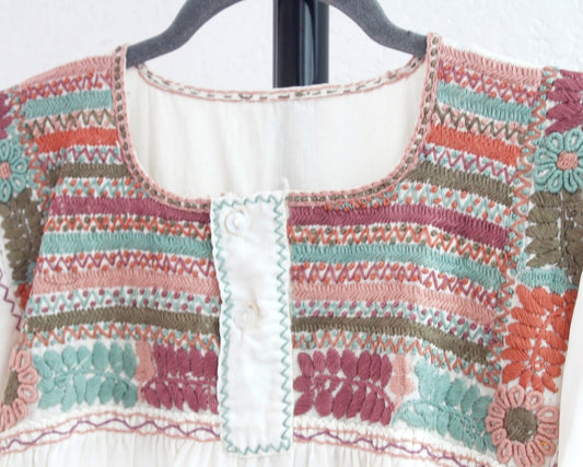 Blusa Aguacatenango Perla Colores Unitalla