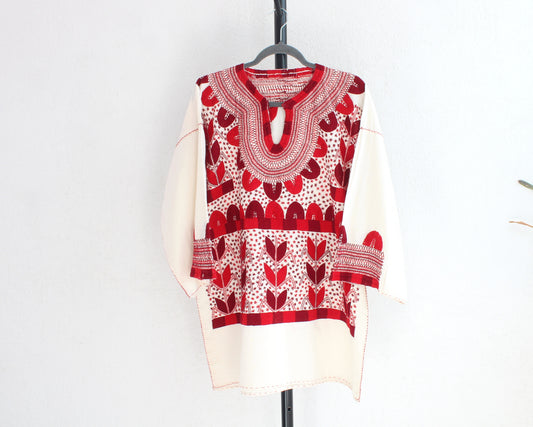 Blusa Milpa 2XL Mata Rojo Vino