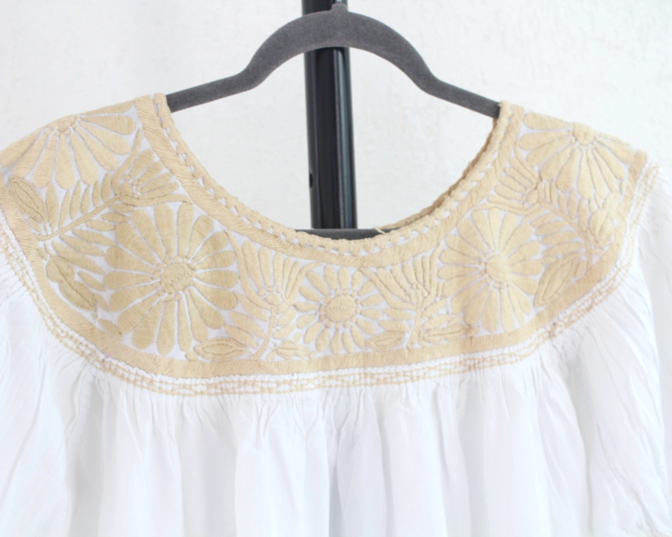 Blusa Aguacatenango Blanco Beige