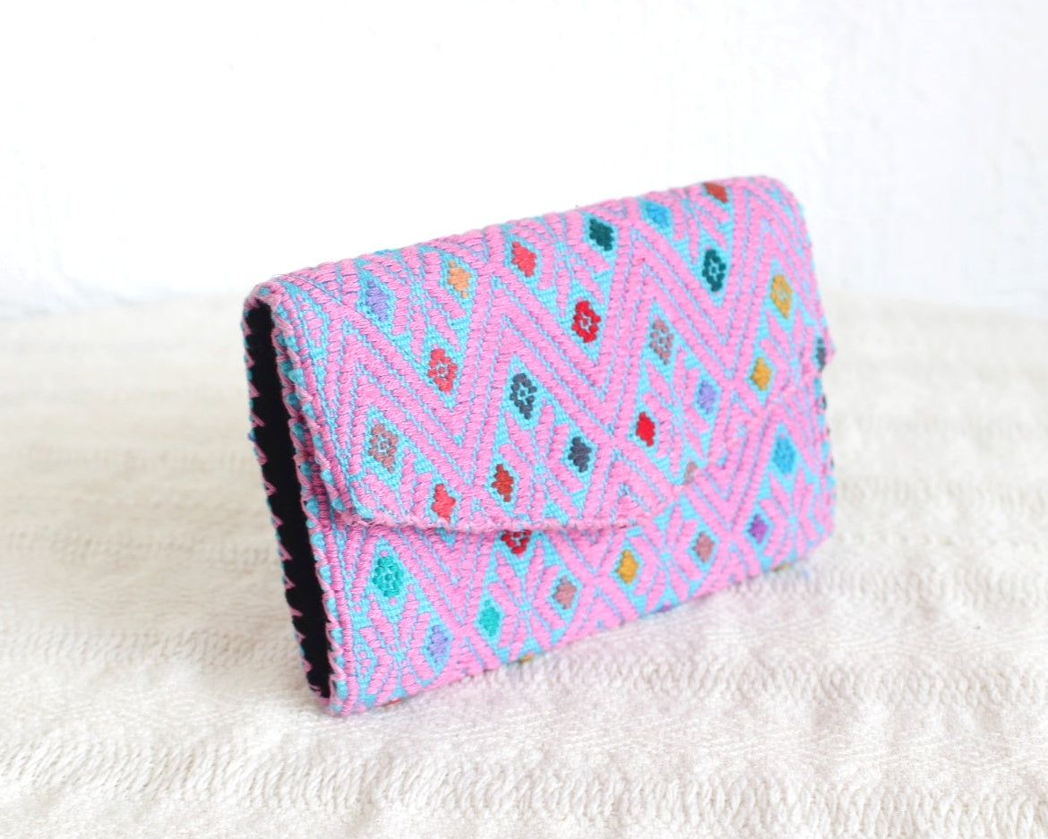 Cartera Estrellas Lila Rosa