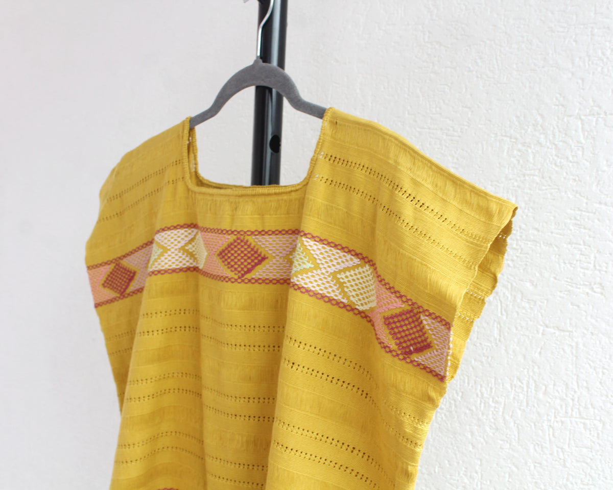 Huipil Angela Amarillo XL
