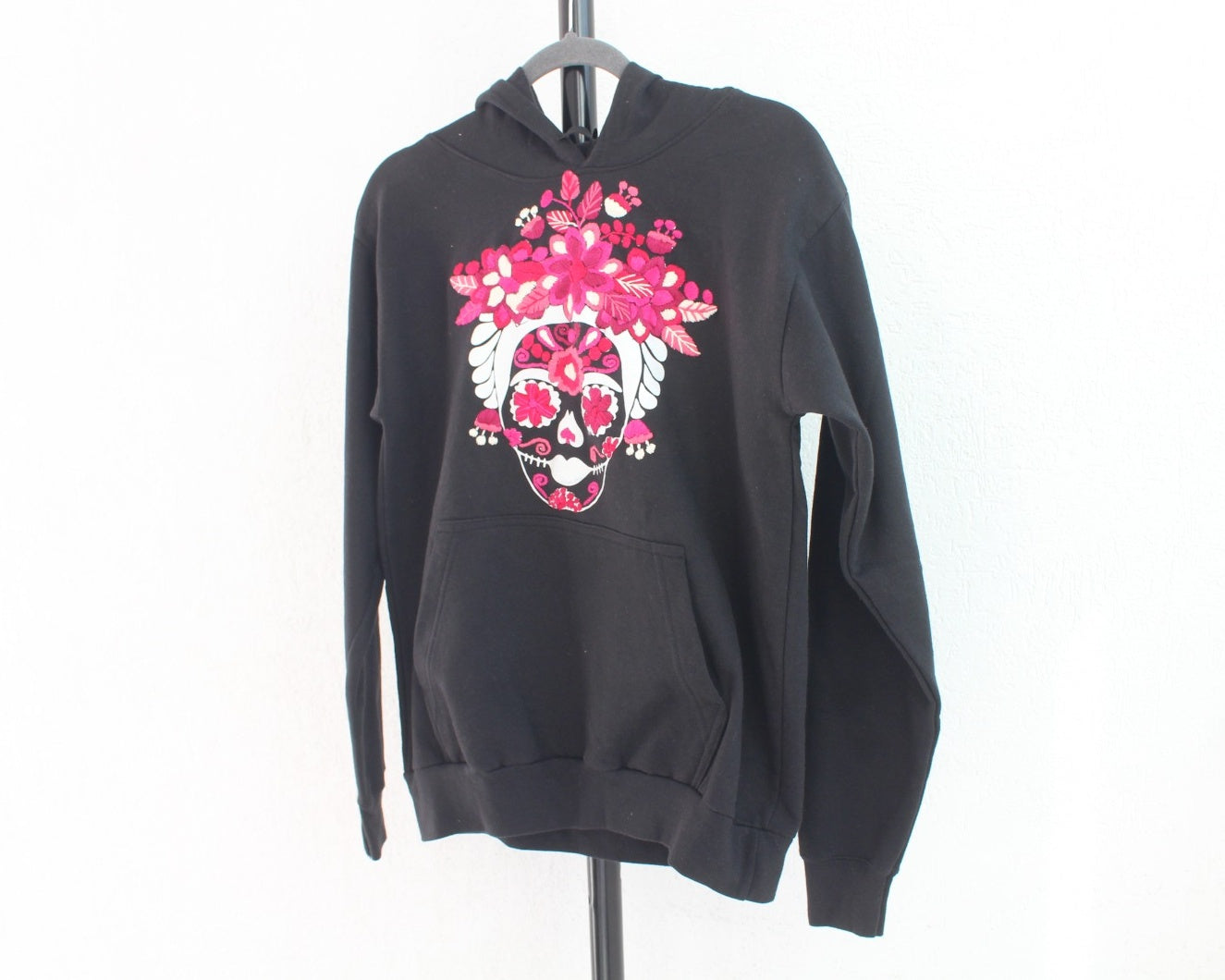 Sudadera M Catrina Negro Rosa