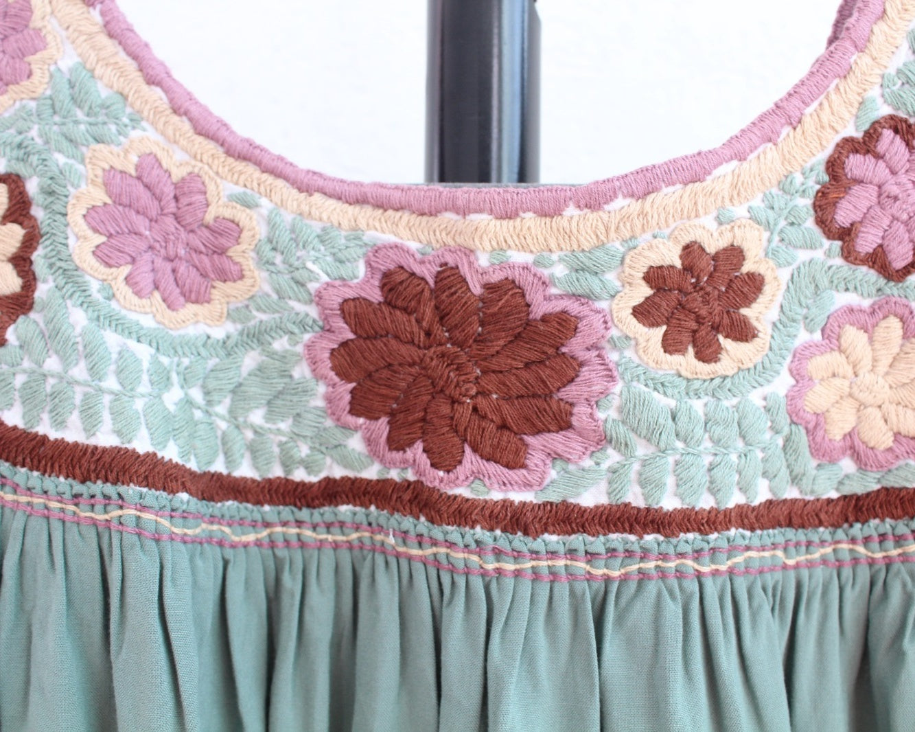 Blusa Aguacatenango Menta Rosa