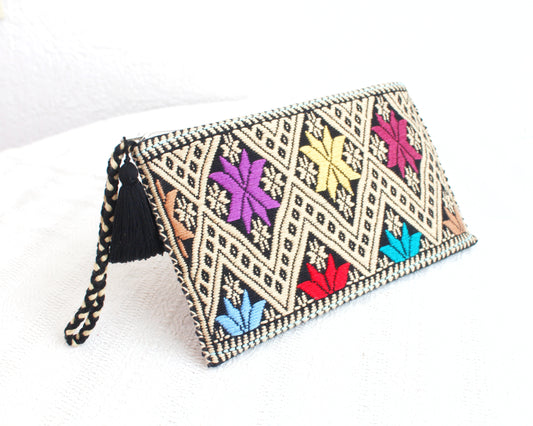 Neceser Estrellas Colores Beige Negro