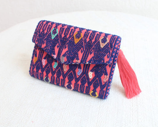Cartera Madre Morado Rosa