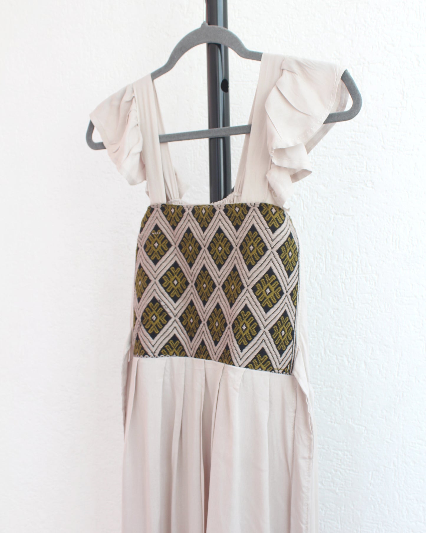 Vestido Anita XL - 2XL Largo Beige