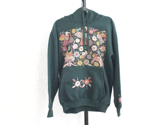Sudadera L Tenago Verde Fuerte