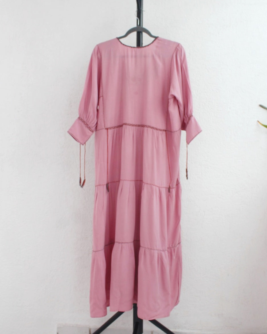 Vestido Abigail Rosa Unitlla