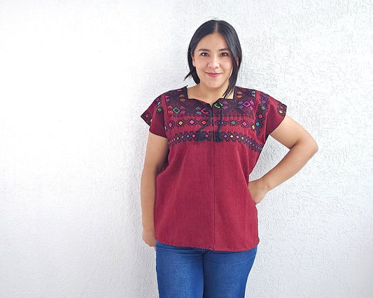 Huipil Aldama Vino Unitalla