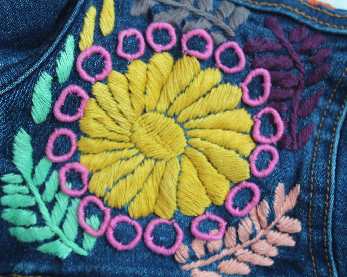 Chamarra Mezclilla Ch Rococo Colores