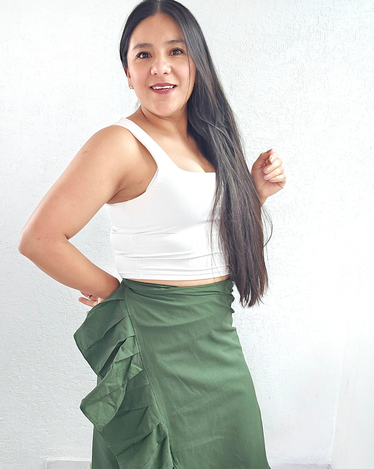 Falda Envolvente Verde