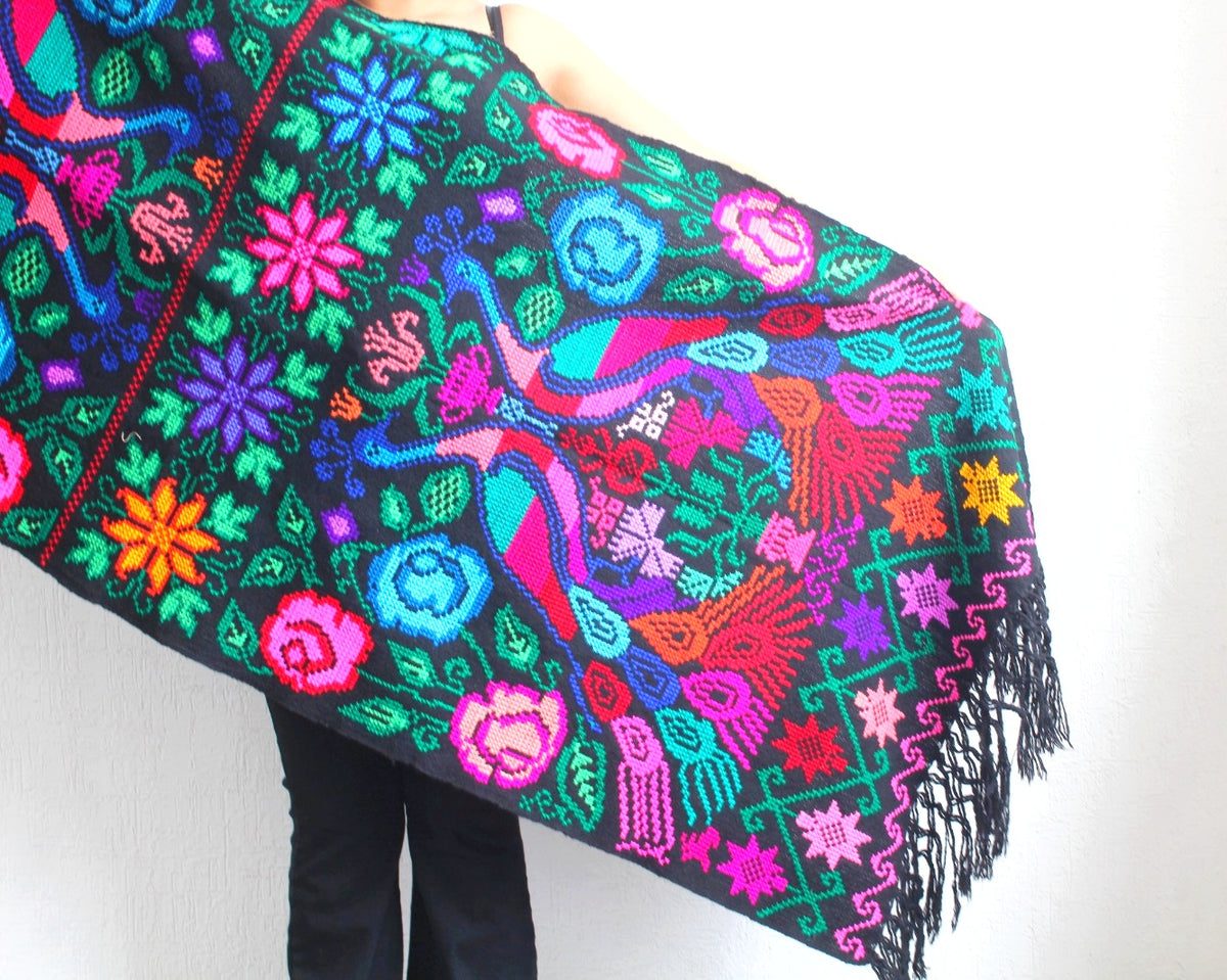 Rebozo Pavoreal Colores