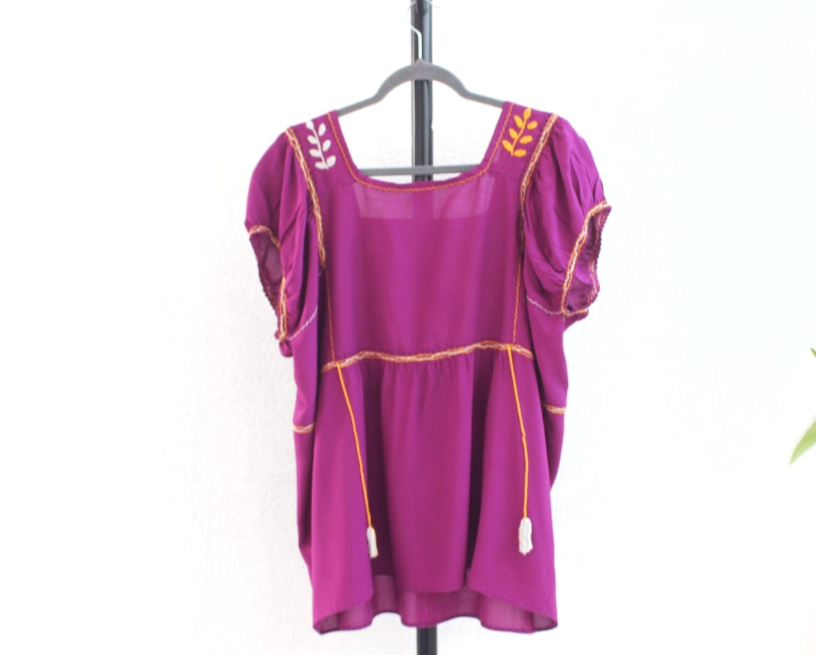 Blusa Maribel Violeta Colores L XL