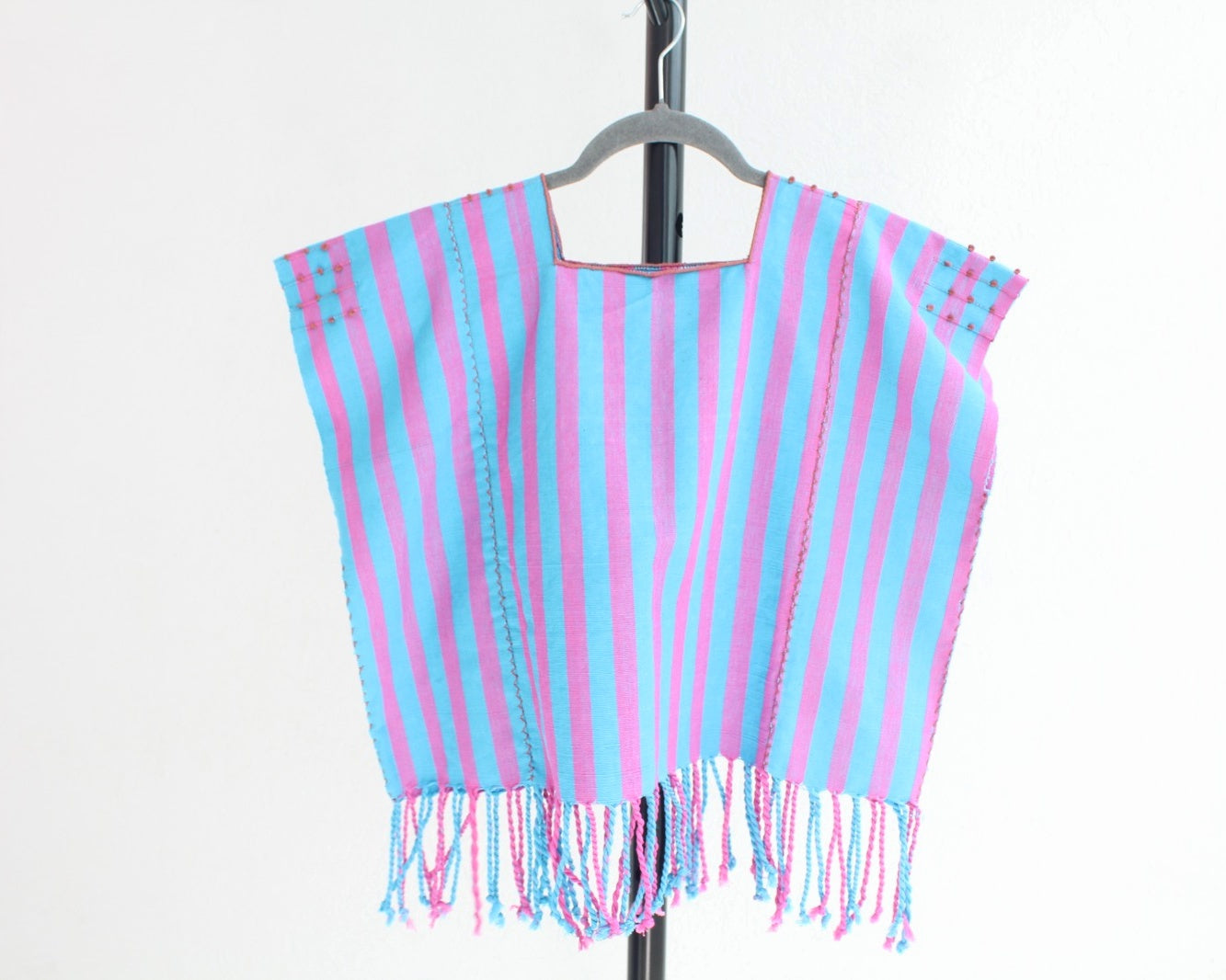 Top Nuditos Deshilado Rosa Azul