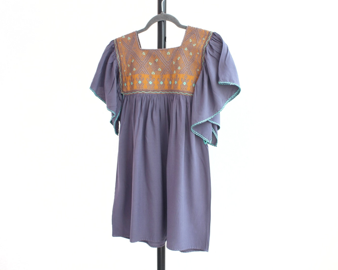 Blusa Juana Gris Amarillo Unitalla