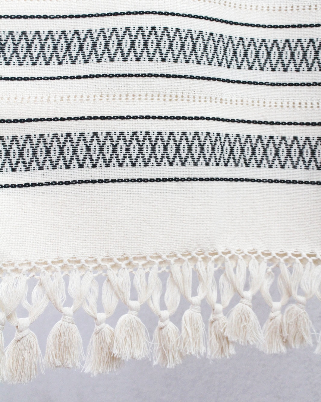 Huipil Lety Lineas Negro  Unitalla