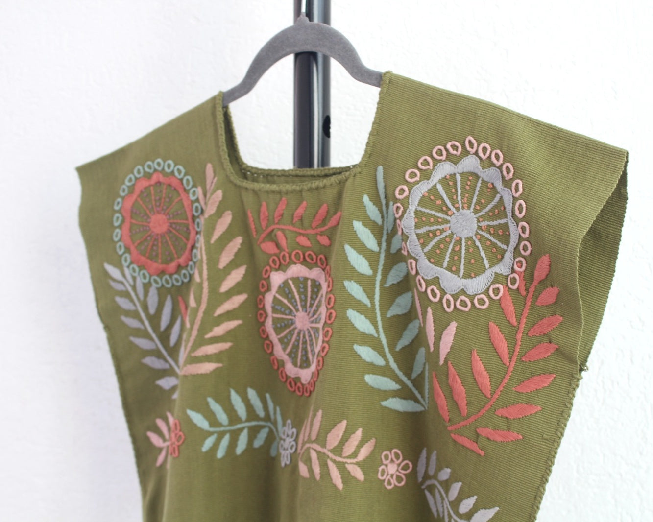 Crop Top Flores Rococo Verde