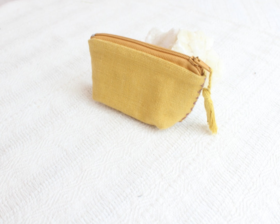 Mini Monedero Estrellas Amarillo Azul
