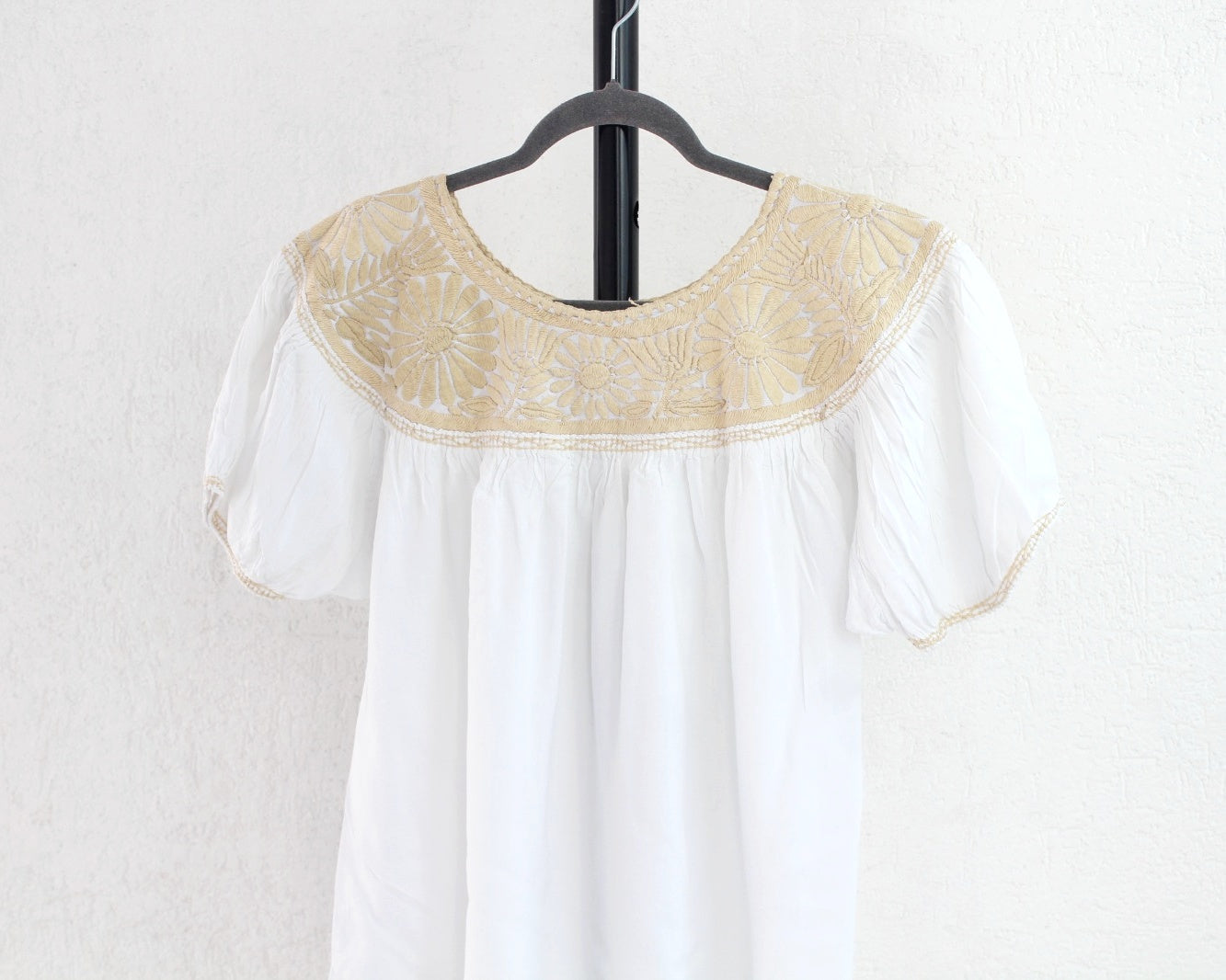 Blusa Aguacatenango Blanco Beige